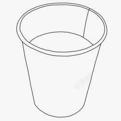 便携式杯子便携式杯子饮料吞咽图标高清图片