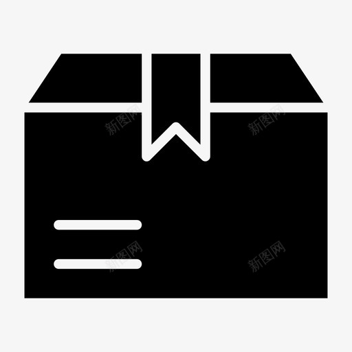 箱包装货物集装箱图标svg_新图网 https://ixintu.com 包装 标志 物流 箱包 货物 集装箱
