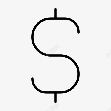 美元货币付款图标图标
