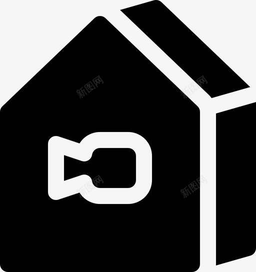 家里照相机胶卷图标svg_新图网 https://ixintu.com 住所满满的 家里 录影带 房子 照相机 胶卷