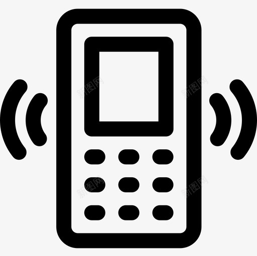 手机电话15直拨图标svg_新图网 https://ixintu.com 手机 电话 直拨