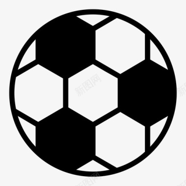 球足球运动图标图标