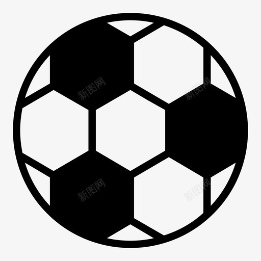 球足球运动图标svg_新图网 https://ixintu.com 排球 足球 运动