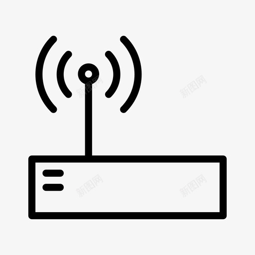 wifi连接网络连接商业图标svg_新图网 https://ixintu.com wifi连接 商业 网络连接