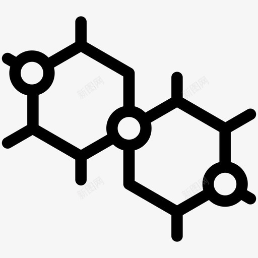 化学键化学成分化学结构图标svg_新图网 https://ixintu.com 分子 化学 化学键 图标 字形 成分 教育 科学 结构