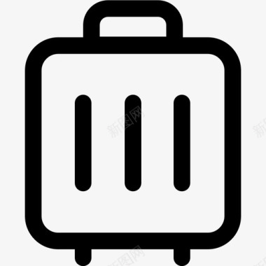旅行包旅行箱旅行装备图标图标