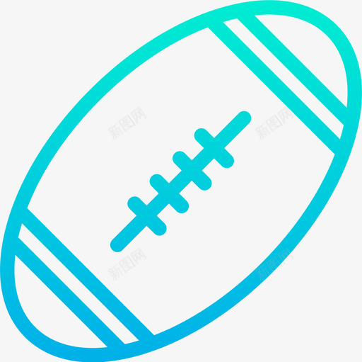 橄榄球运动和游戏11梯度图标svg_新图网 https://ixintu.com 梯度 橄榄球 游戏 运动