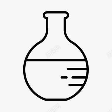 化学实验室科学图标图标