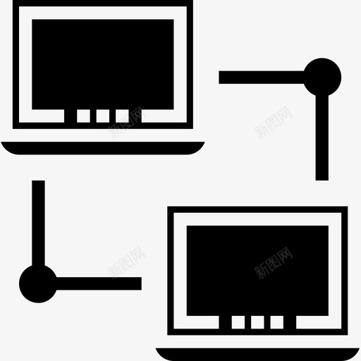 局域网网络和数据库20填充图标svg_新图网 https://ixintu.com 填充 局域网 网络和数据库20