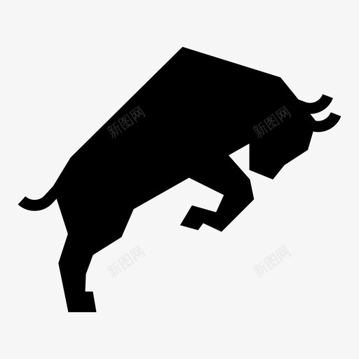 牛市扩张增长图标svg_新图网 https://ixintu.com 增长 市场 扩张 牛市 经济 货币 金融