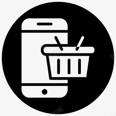 购物篮添加购物车电子商务图标图标