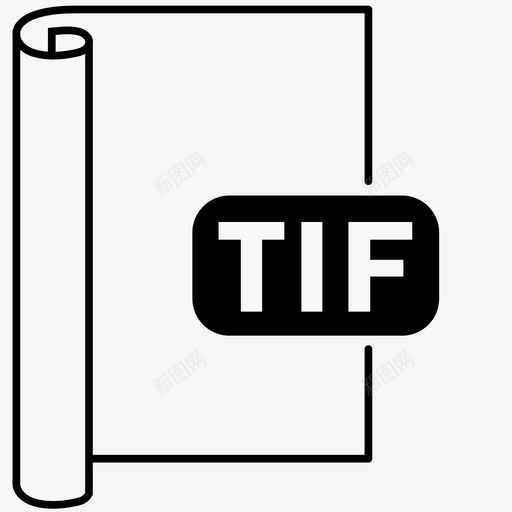 Tiffileformatimage图标svg_新图网 https://ixintu.com Tif fileformat fileformats3 image tiff