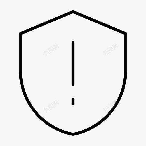 shield警报受保护质量图标svg_新图网 https://ixintu.com shield 保护 特洛伊木马 用户 精简 警报 质量 面板