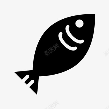 鱼吃健身图标图标