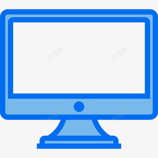 屏幕设备12蓝色图标svg_新图网 https://ixintu.com 屏幕 蓝色 设备