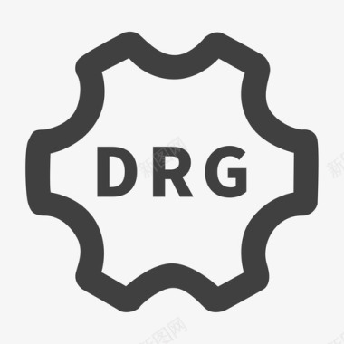 DRG收付费标准设定-线性图标