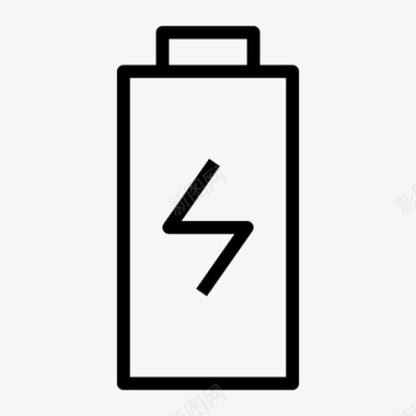 充电电池能量手机图标图标