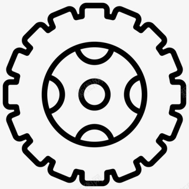 采购产品轮胎汽车配件汽车零件图标图标