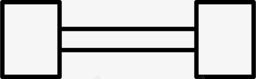 活动哑铃健身图标图标