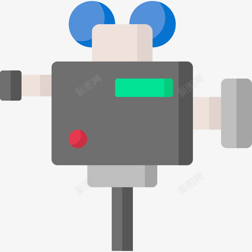摄影机显示6平面图标svg_新图网 https://ixintu.com 平面 摄影机 显示