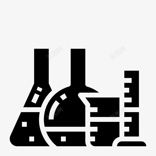 化学设备化学实验室图标svg_新图网 https://ixintu.com 化学 固体 实验室 科学 设备