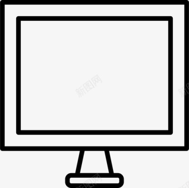 屏幕计算机电子设备图标图标