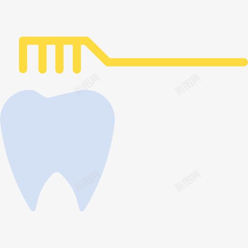 牙科牙科14扁平图标svg_新图网 https://ixintu.com 扁平 牙科