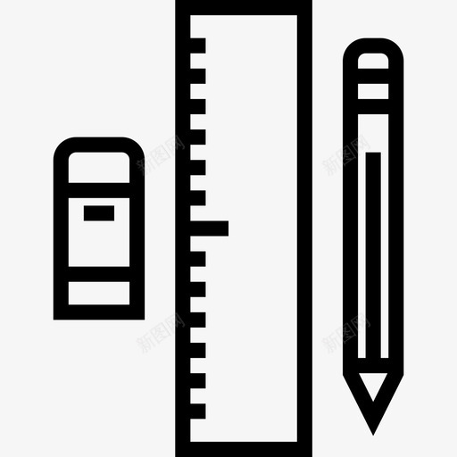 教材商业元素线性图标svg_新图网 https://ixintu.com 元素 商业 教材 线性