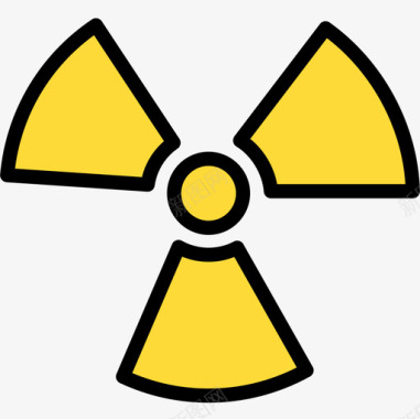 核武器军用27线性颜色图标图标