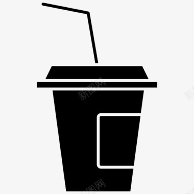 饮料咖啡航空标志图标图标