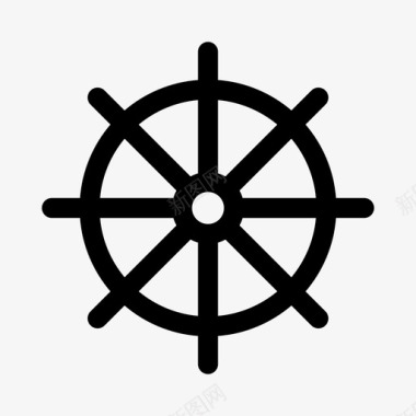 船轮船长帆图标图标
