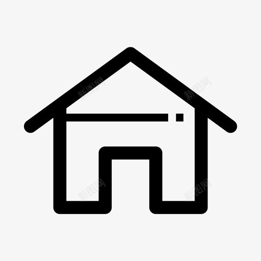 主页房子住所图标svg_新图网 https://ixintu.com 主页 住所 房子 生意 简单