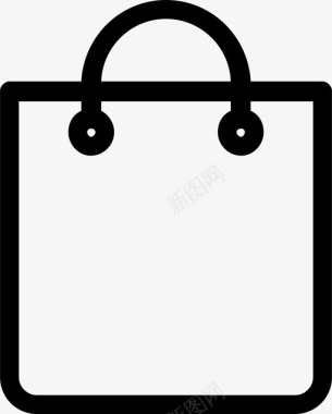 购物袋时尚图标图标