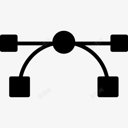形2实体图标svg_新图网 https://ixintu.com 图形设计2 实体
