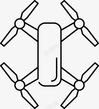 无人机设备远程访问图标图标