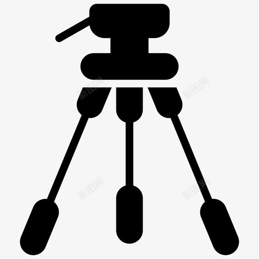 三脚架摄影相机专业摄影图标svg_新图网 https://ixintu.com 三脚架 专业摄影 摄影 摄影图形字形图标 摄影棚相机 摄影相机