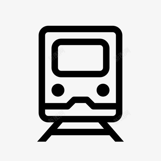 火车度假旅行图标svg_新图网 https://ixintu.com 度假 旅游 旅游线路绕行 旅行 火车