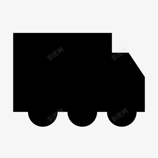 卡车半挂车装运图标svg_新图网 https://ixintu.com 半挂车 卡车 拖车 旅行运输固体运输 装运 车辆