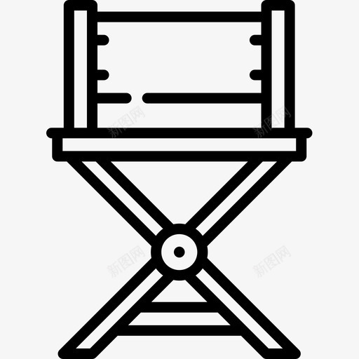 椅子艺术工作室16线性图标svg_新图网 https://ixintu.com 工作室 椅子 线性 艺术