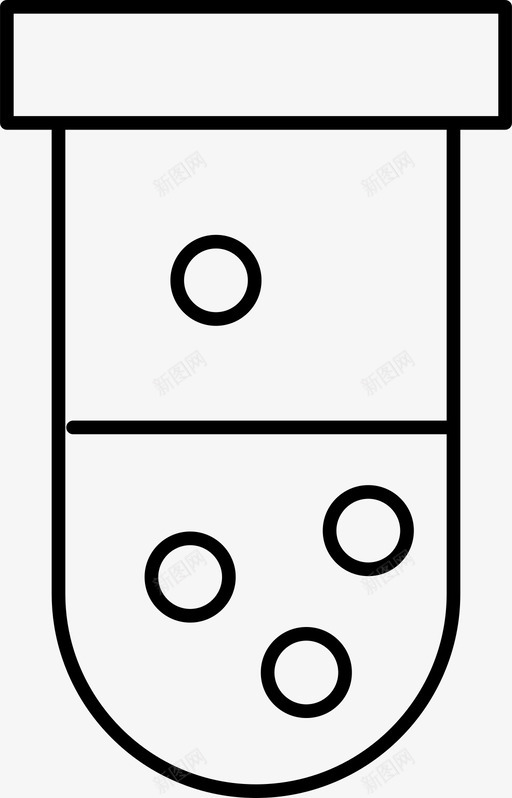 试管实验室医疗图标svg_新图网 https://ixintu.com 医疗 实验室 试管