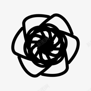 装饰品元素曼陀罗图标图标