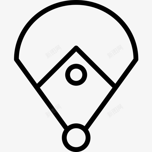 棒球场运动和游戏9直线型图标svg_新图网 https://ixintu.com 棒球场 游戏 直线 线型 运动