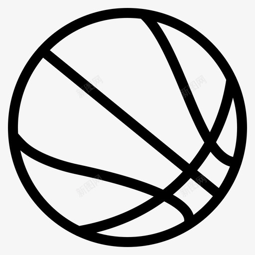 教育球篮球图标svg_新图网 https://ixintu.com 教育 校队 球 篮球