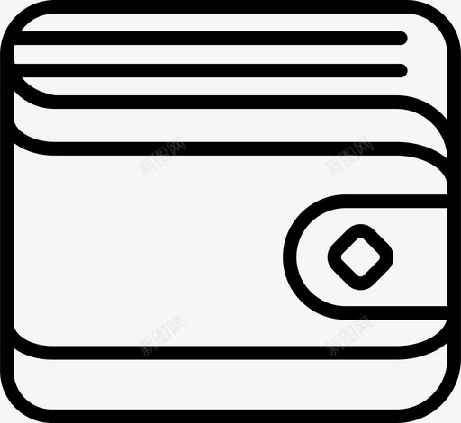 钱包享受金钱图标svg_新图网 https://ixintu.com 享受 聚会 金钱 钱包