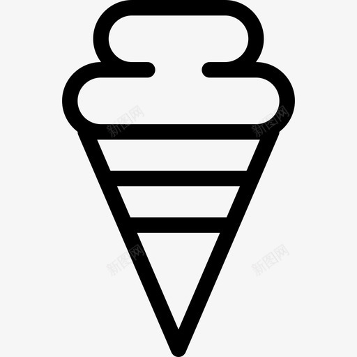 lineal冰淇淋新西兰图标svg_新图网 https://ixintu.com lineal 冰淇淋 新西兰