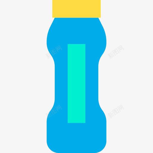 水瓶运动和游戏10扁平图标svg_新图网 https://ixintu.com 扁平 水瓶 游戏 运动