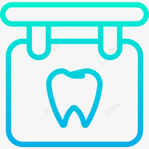信号牙科15梯度图标svg_新图网 https://ixintu.com 信号 梯度 牙科