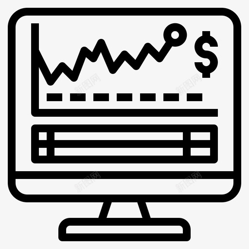 投资应用在线图标svg_新图网 https://ixintu.com 克斯 在线 平板电脑 应用 投资 斯托 账户