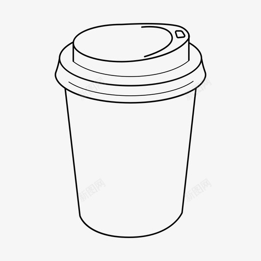 咖啡外卖杯咖啡杯去咖啡图标svg_新图网 https://ixintu.com 去咖啡 咖啡外卖杯 咖啡杯 咖啡盖 外卖咖啡