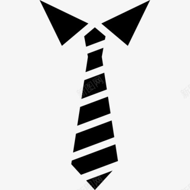 领带服装与时尚2纯色图标图标